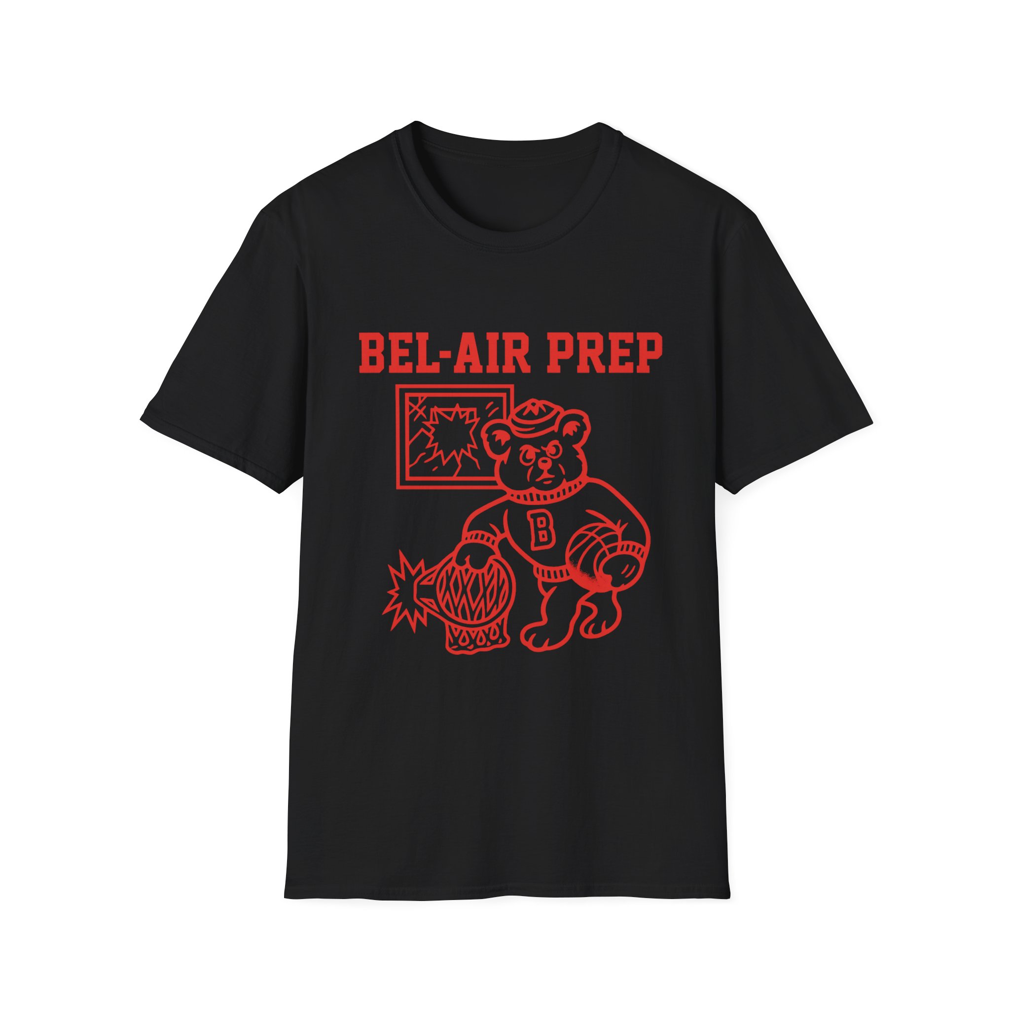 Bel-Air Prep Basketball Red - Image 5